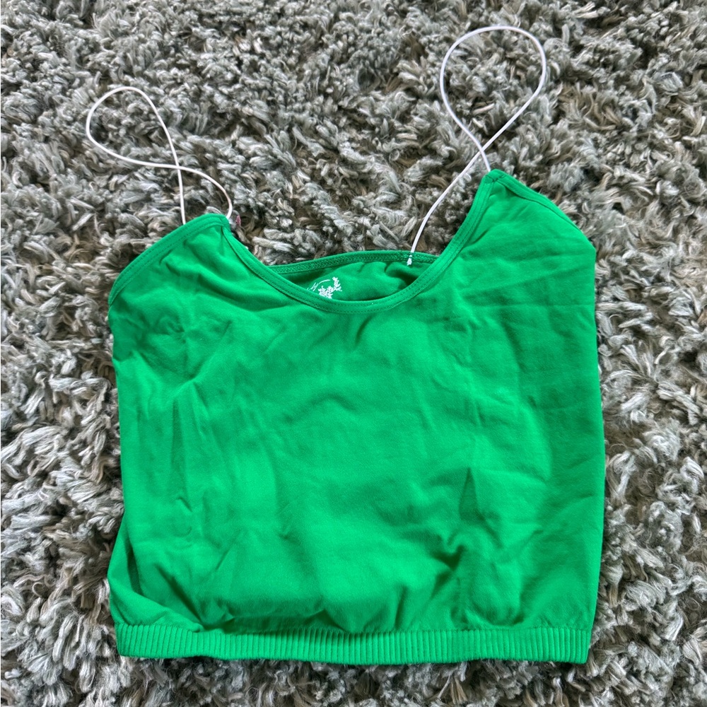 Free People Green Classic Tank